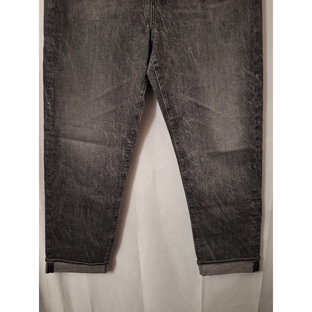 Adriano Goldschmied Ex-Boyfriend Slouchy Slim Jeans Women's Sz 31R Faded Cuffed - Picture 5 of 12